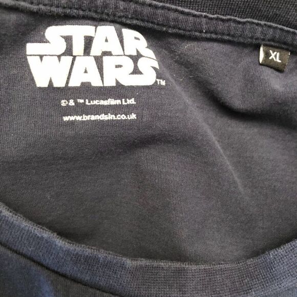 Star Wars The Empire Strikes Back Graphic T-shirt Navy Blue XL Men's Unisex - Picture 5 of 7